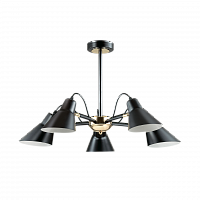 потолочная люстра lumion naomi 3709/5c черная в Архангельске