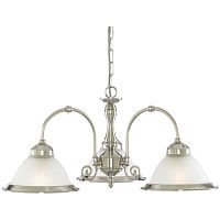 подвесная люстра arte lamp american diner a9366lm-3ss белая в Архангельске