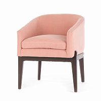 кресло copeland dining chair розовое в Архангельске