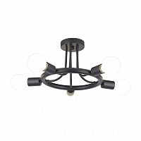 потолочная люстра arte lamp a6063pl-5bk в Архангельске
