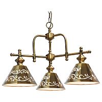 подвесная люстра arte lamp kensington a1511lm-3pb бронза в Архангельске