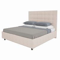 кровать двуспальная 180х200 светло-бежевая royal black в Архангельске