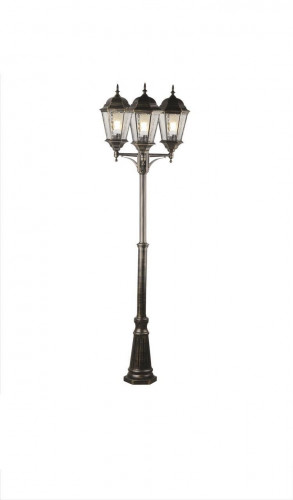 садово-парковый светильник arte lamp genova a1207pa-3bn в Архангельске