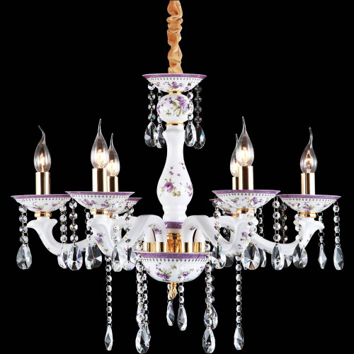 подвесная люстра arte lamp contessa a6613lm-6go в Архангельске