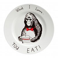 тарелка what i leave - you eat в Архангельске