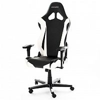 кресло геймерское dxracer racing черно-белое в Архангельске