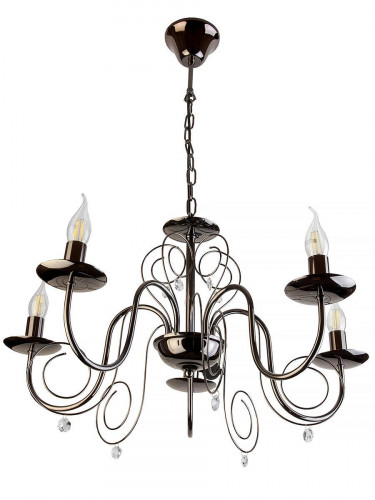 подвесная люстра toplight sylvia tl6040d-05bc в Архангельске