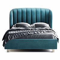 кровать двуспальная 160х200 бирюзовая tulip в Архангельске