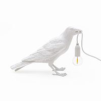 настольная лампа bird white waiting от seletti в Архангельске