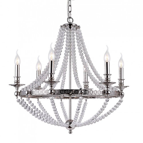 подвесная люстра crystal lux perugia sp6 хром в Архангельске
