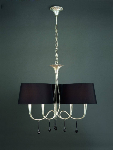 подвесная люстра mantra paola painted silver 3530 в Архангельске