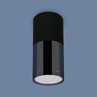 потолочный светодиодный светильник elektrostandard dlr028 6w 4200k черный матовый 4690389121999 в Архангельске