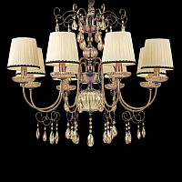 подвесная люстра newport 10508/c бронза в Архангельске