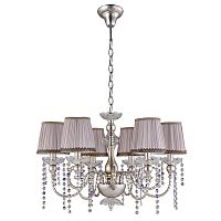 подвесная люстра crystal lux alegria sp6 silver-brown в Архангельске