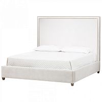 кровать двуспальная 160х200 белая dakotad в Архангельске