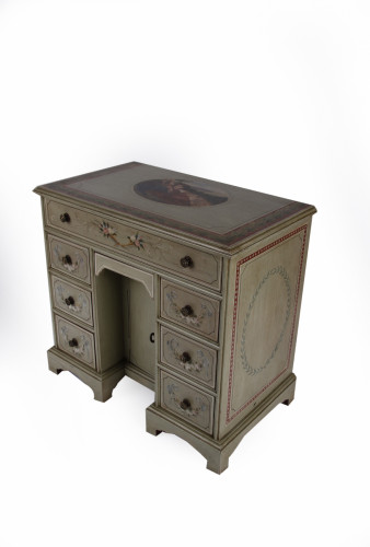 стол mini pedestal desk зеленый с рисунком в Архангельске