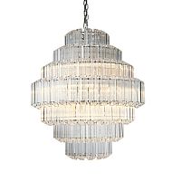 люстра vittoria 12 gold от delight collection прозрачная/золото в Архангельске