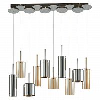 дизайнерская подвесная люстра spot light flaconetta 1301028 серая в Архангельске