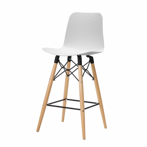 полубарный стул eiffel (eames style) белый в Архангельске