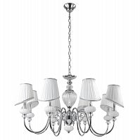 подвесная люстра crystal lux alma white sp-pl8 в Архангельске