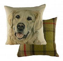 подушка с принтом waggydogs golden retriever в Архангельске