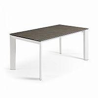 стол atta 140 (200)x90 белый, фарфоровая. ceniza cc0179vc от la forma (ex julia grup) в Архангельске