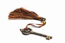подхват для штор key with tassel brown в Архангельске