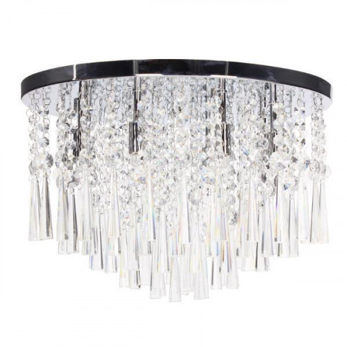 дизайнерская потолочная люстра spot light luxoria 9018828 хром в Архангельске