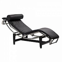 шезлонг chaise longue lc4 черный в Архангельске