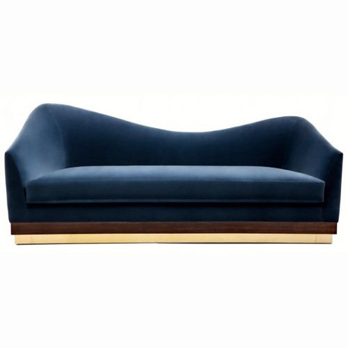 диван hughes sofa прямой синий в Архангельске