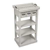 шкафчик-консоль с ящичками скромность country corner белая в Архангельске