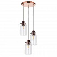 дизайнерская подвесная люстра spot light alessandro 1760333 медь в Архангельске