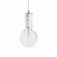 подвесной светильник marmor glans bianco brass в Архангельске