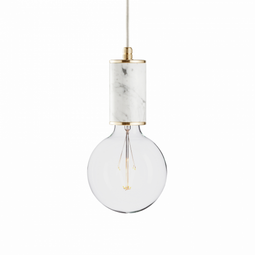 подвесной светильник marmor glans bianco brass в Архангельске
