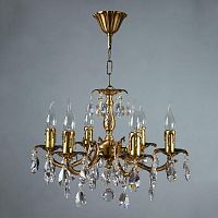 подвесная люстра ambiente benisa 2226/6 ab tear drop в Архангельске