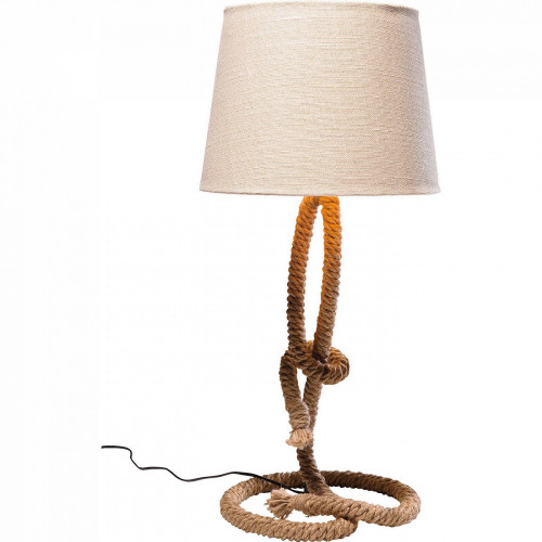 лампа настольная rope бежевая в Архангельске