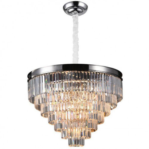 подвесная люстра newport 31118/s nickel в Архангельске