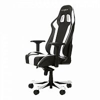 кресло геймерское dxracer king ks06 черно-белое в Архангельске