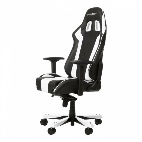 кресло геймерское dxracer king ks06 черно-белое в Архангельске