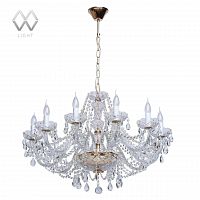 подвесная люстра mw-light каролина 6 367012812 золото в Архангельске