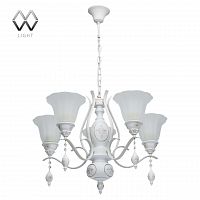 подвесная люстра mw-light версаче 639011505 белая в Архангельске