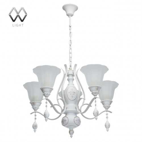 подвесная люстра mw-light версаче 639011505 белая в Архангельске