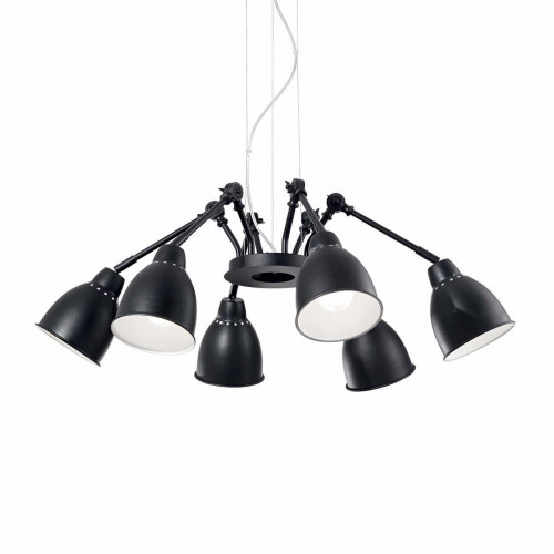 подвесная люстра ideal lux newton sp6 nero в Архангельске