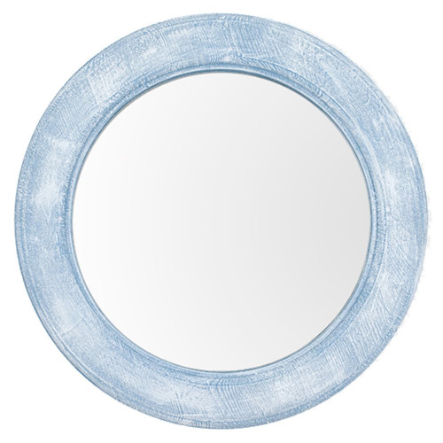 зеркало круглое голубое round window в Архангельске