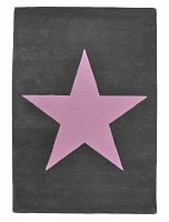 ковер wool star темно-серый-розовый в Архангельске