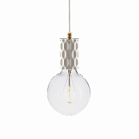 подвесной светильник beton glitter white brass в Архангельске