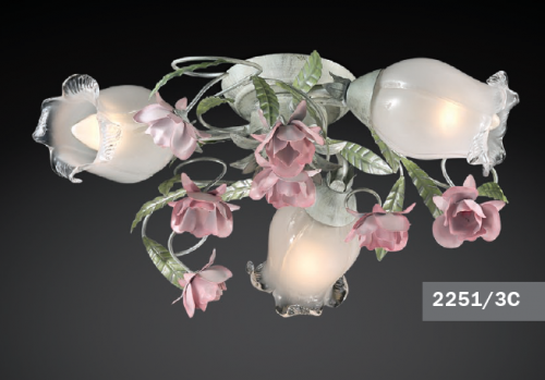 потолочная люстра odeon light ameli 2252/3c в Архангельске