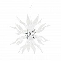подвесной светильник ideal lux leaves sp8 bianco в Архангельске