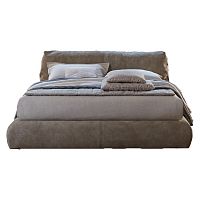 кровать двуспальная 180х200 серая sharpei в Архангельске