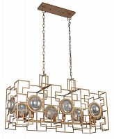 подвесная люстра crystal lux cuento sp8 l900 gold в Архангельске
